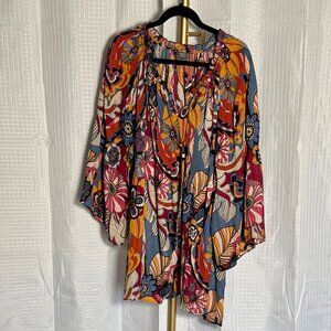 Boho Floral Tunic/Blouse – Ninety Clothing Co, Size 3XL